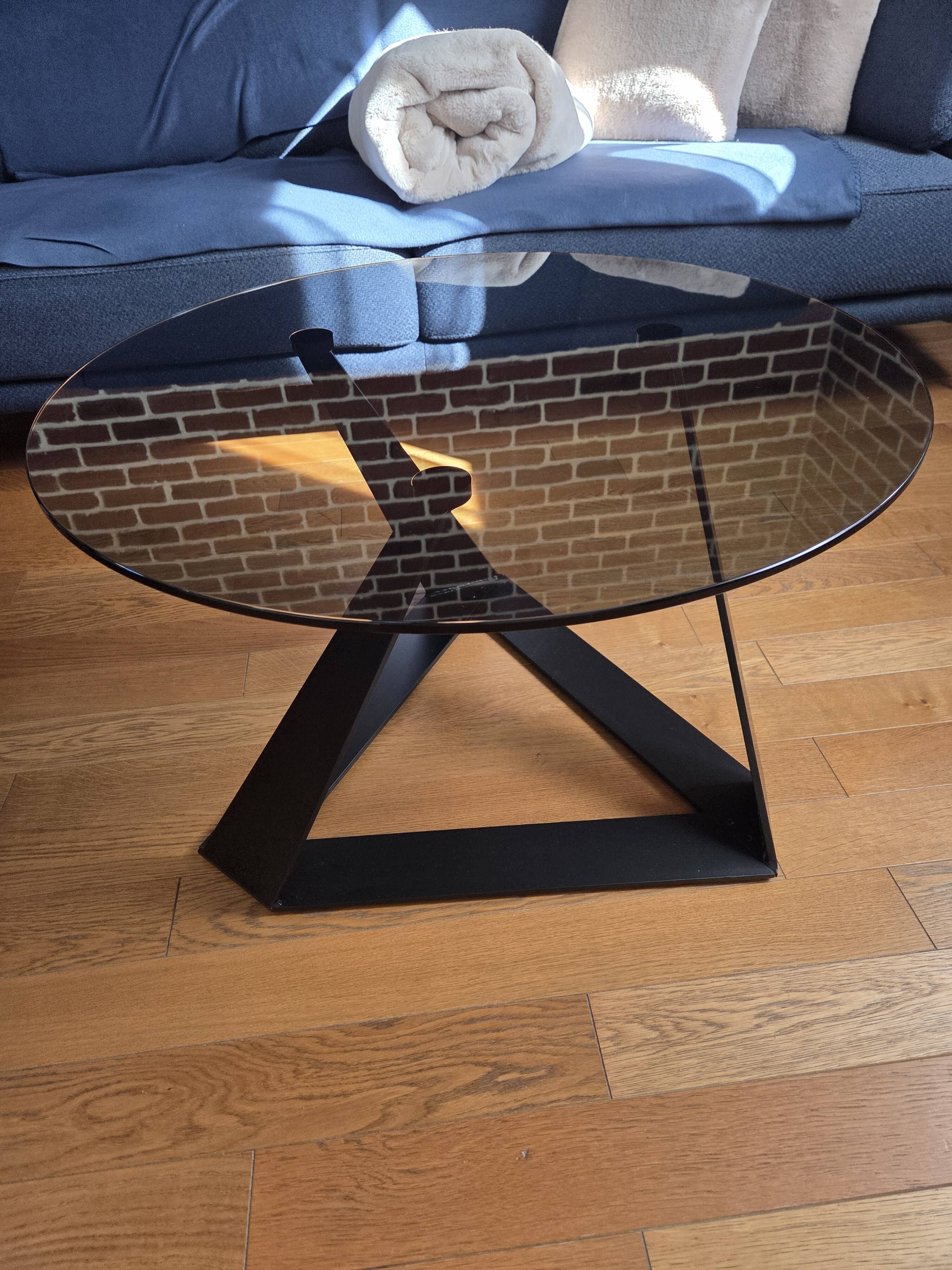Table basse en verre