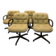 4 Executive Chairs by Charles Pollock for Knoll – 1960s