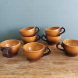 Stoneware mugs