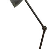 Brown Industrial Workshop Table Lamp, 1960s