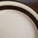 6 Italian dessert plates Pagmossin in ceramic