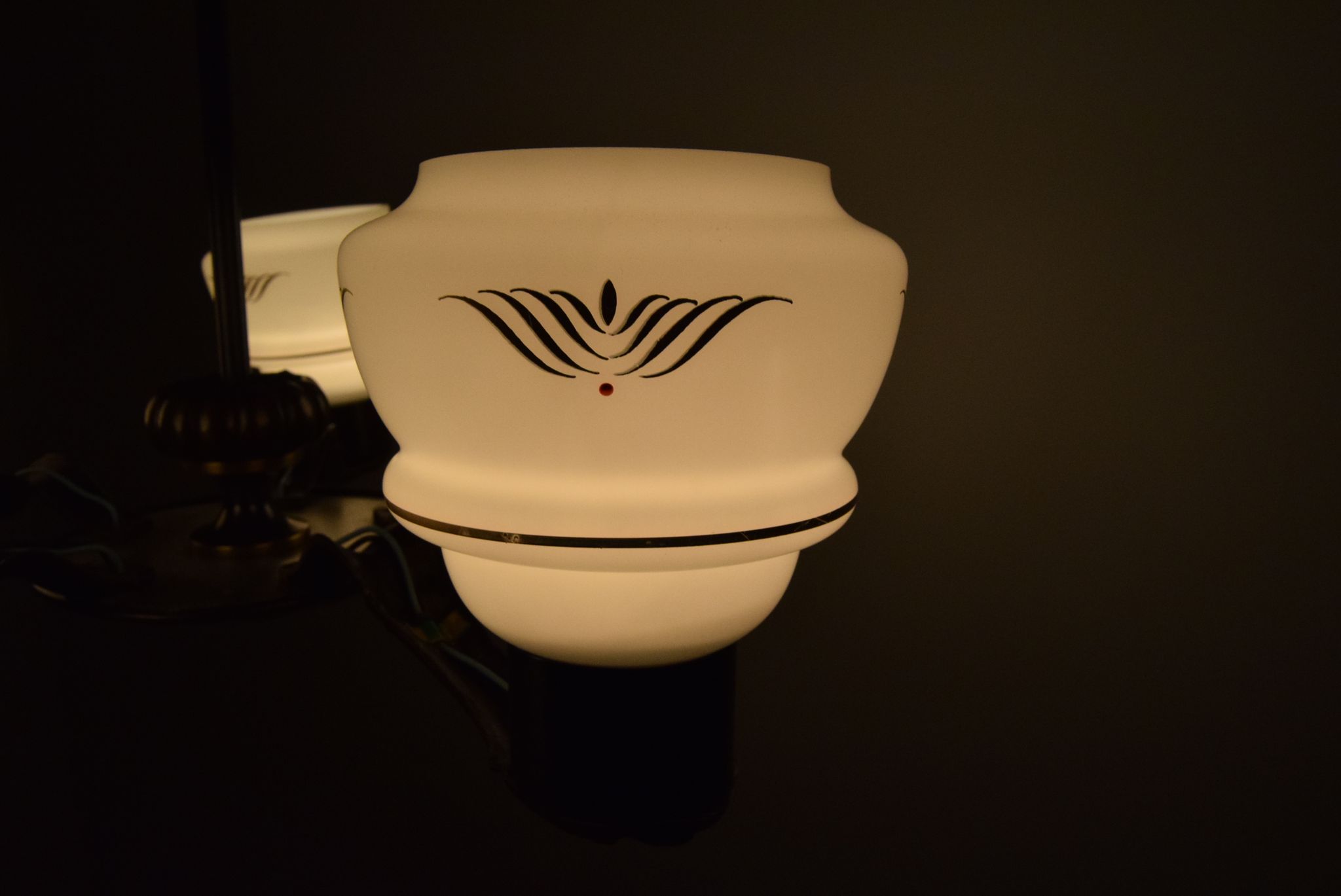Lustre Art déco, Allemagne, années 1930.