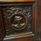 Large Renaissance Style Library Solid Oak 19th Century