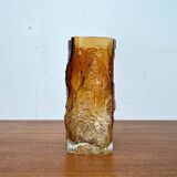 Mid-century modern glass vase by Kai Blomqvist for Kumela, Finland, 1960s.