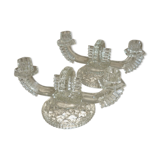 Pair of crystal chandeliers with 2 arms