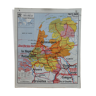 Old school map Vidal Lablache N29 of the Netherlands / Mappemonde