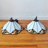 Pair of vintage pendant lights