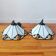 Vintage pair of pendant lights