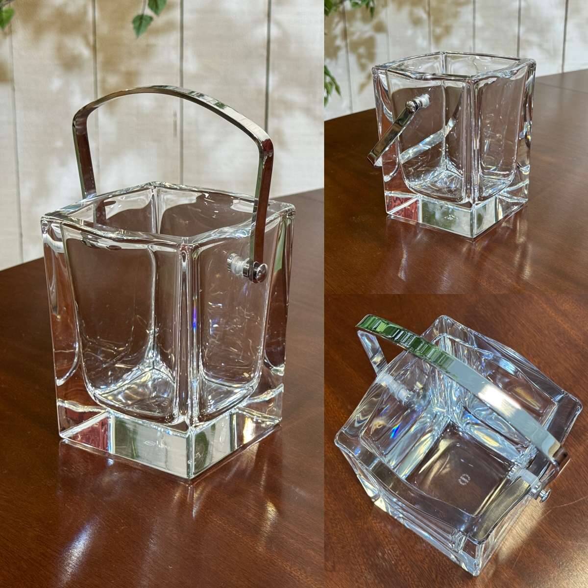 Seau à glaçons en cristal de Sèvres