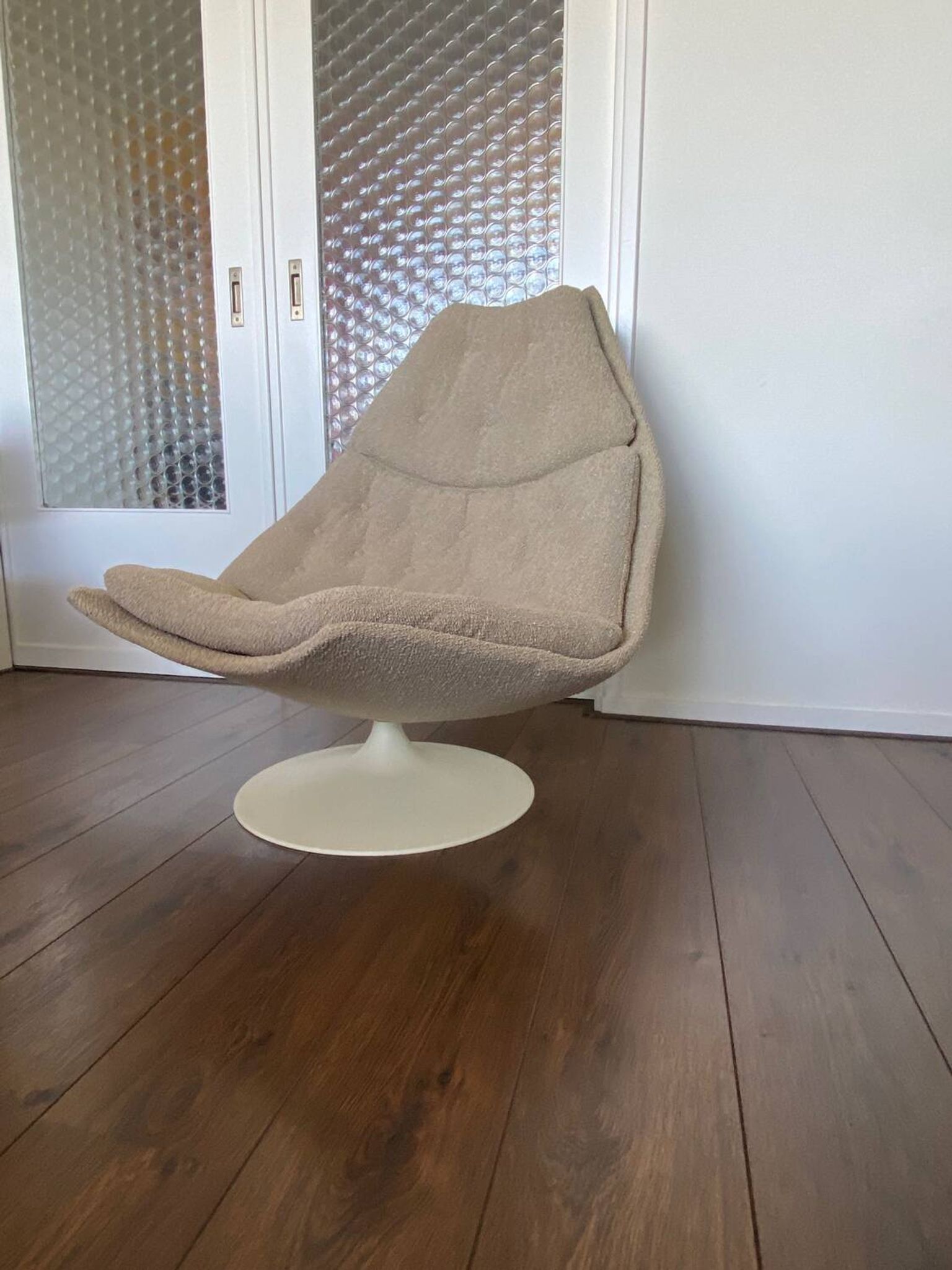 Fauteuil Lounge Artifort modèle F588 par Geoffrey Harcourt, années 1960