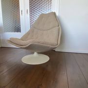 Fauteuil Lounge Artifort modèle F588 par Geoffrey Harcourt, années 1960