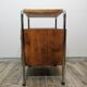 Bauhaus chromed nightstand by Robert Slezak