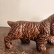 Ceramic Sculpture Cocker Spaniel 1950 1970