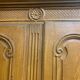 Old wardrobe, painted faux wood 19th century