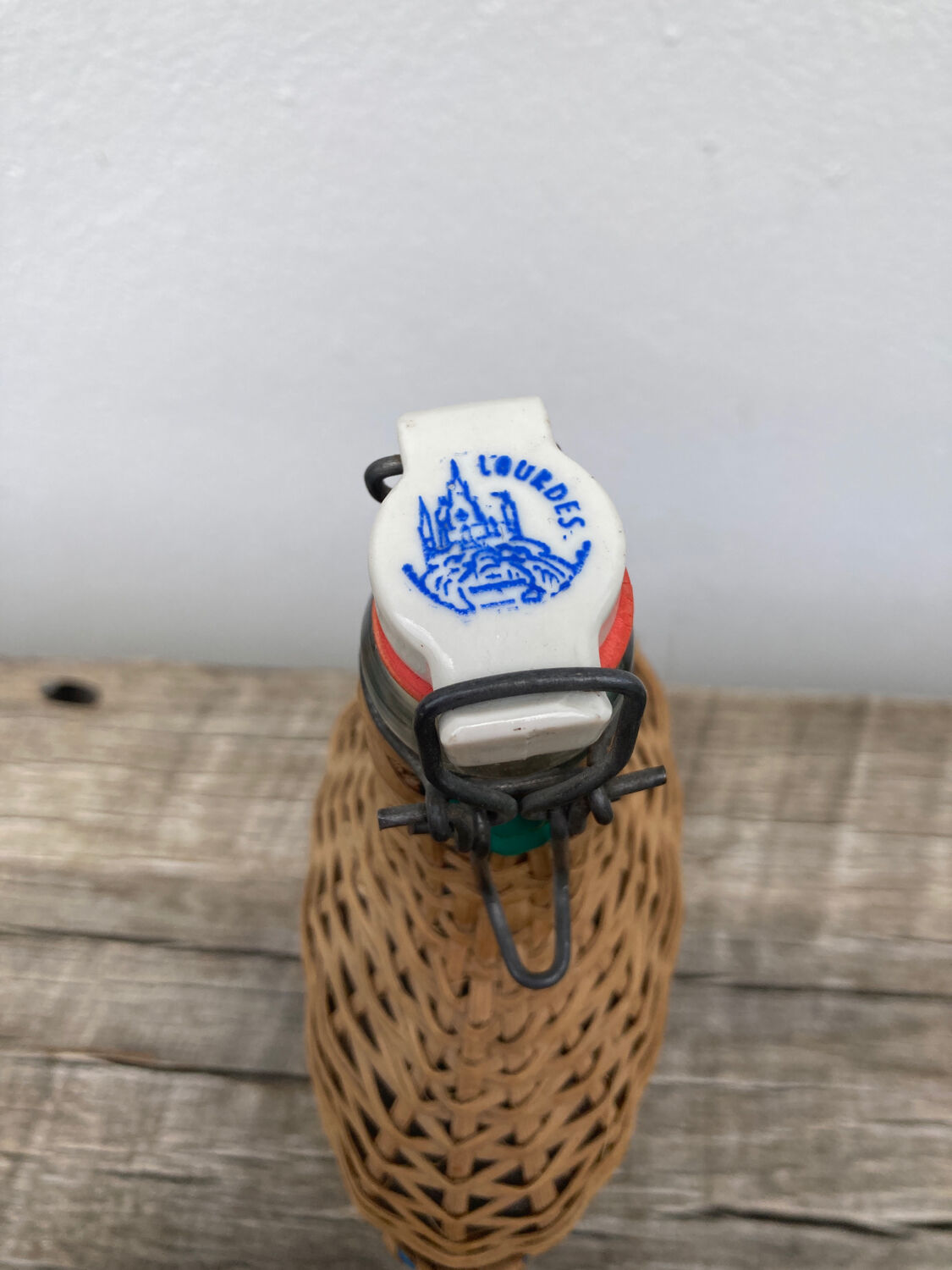 Bottle scoubidou 70 heavy braided rattan