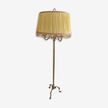 Lampadaire en bronze d'art vintage