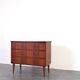 Commode danoise en teck du milieu du siècle, années 1960.