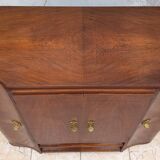 Art Deco walnut burl buffet