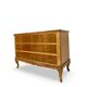 Commode italienne en noyer du milieu du siècle, années 1960.