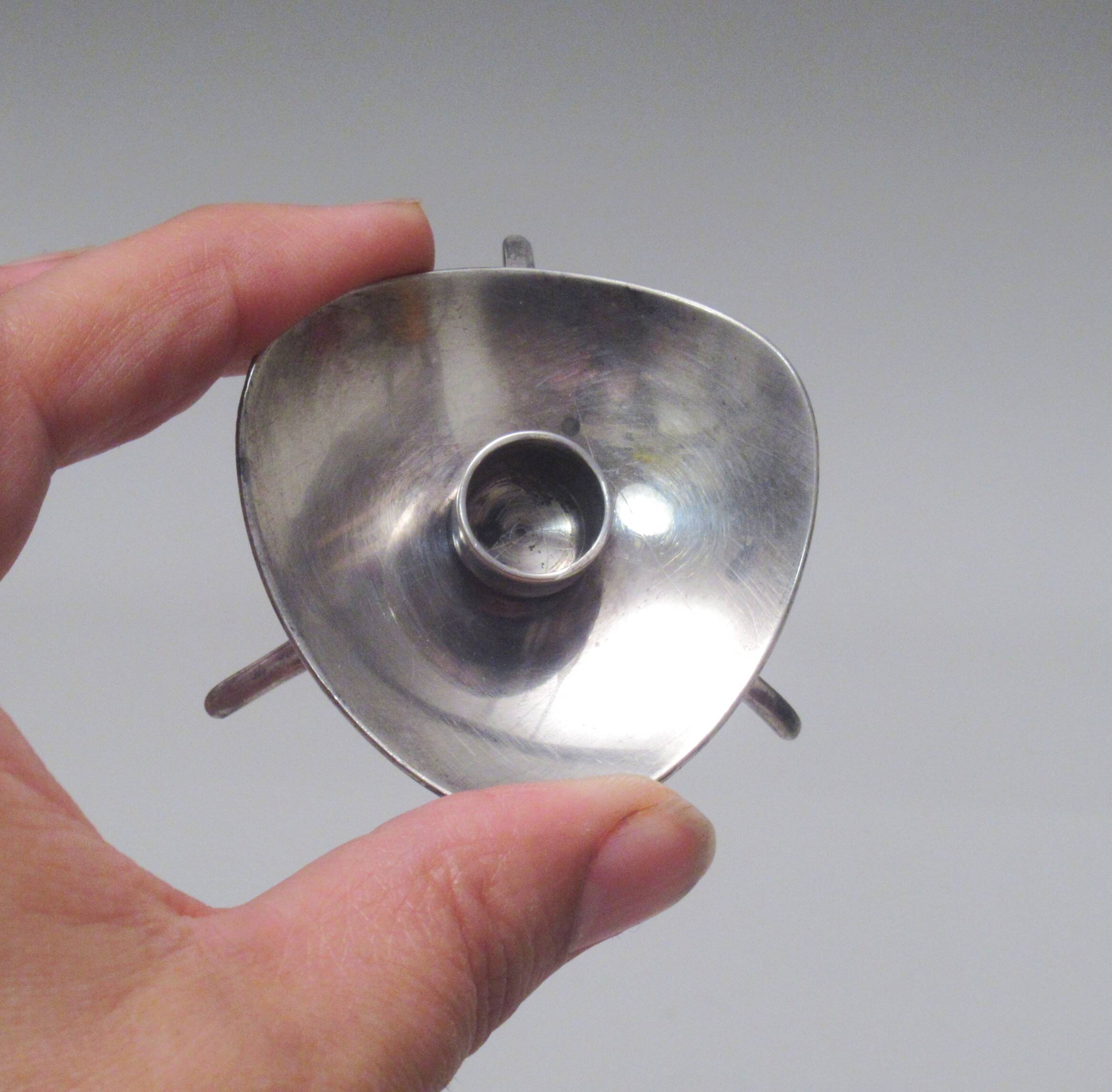 Pair of Danish candlesticks Carl Cohr Atla 1959