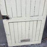 Solid oak door from the 19th century.