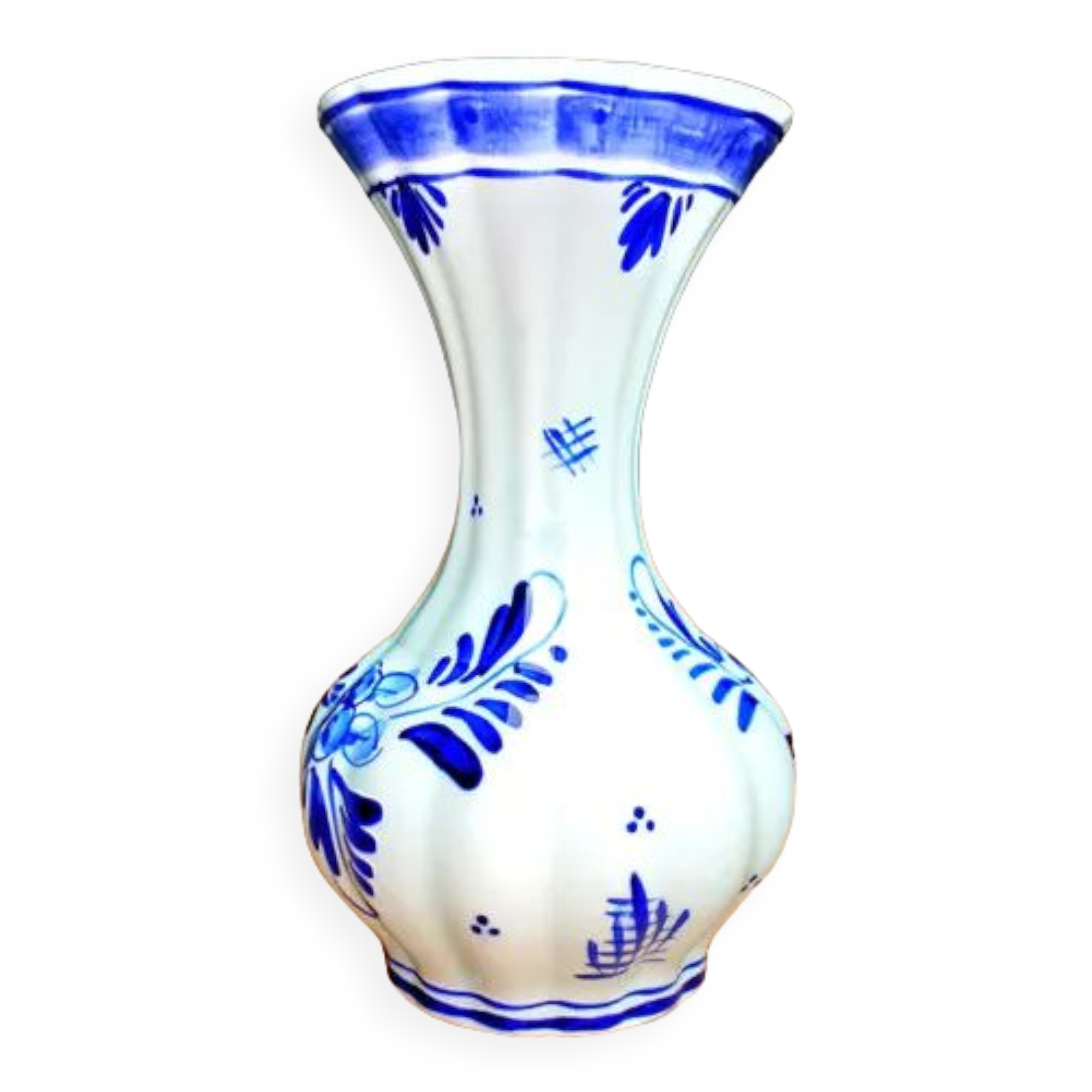 Delft porcelain vase