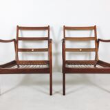 Ole Wanscher teak easy chair model FD109 for France & Søn, Denmark, 1960s