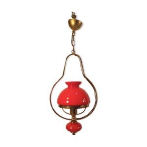 Suspension baroque support laiton