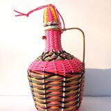 Vintage "scoubidou" bottle