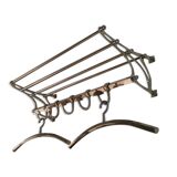 Art-Deco / Art-Nouveau Coat Rack & 2 Hangers