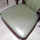 Serie de 6 chaises 1960 en macassar et skyl