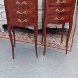 Pair of Louis XV style bedside tables