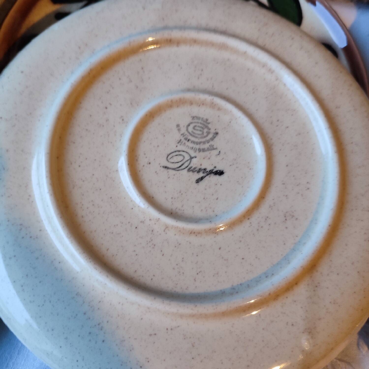 Set of 6 dessert plates + dish "Dunja" – Zell am Harmersbach – Année