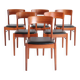 Set of 6 Model 26 chairs by Henning Kjaernulf - KS Korup Stolefabrik
