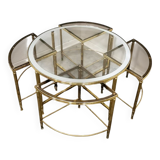 Ensemble de 5 tables Nesring des années 1970