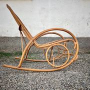 Adult rattan rocking chair – very good condition