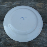 Lot de 5 assiettes à dessert anciennes motifs fleurs