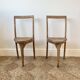 Pair of Rustic Vernacular Elm Chairs, c.1930–1950