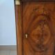 Empire-style bedside table in walnut