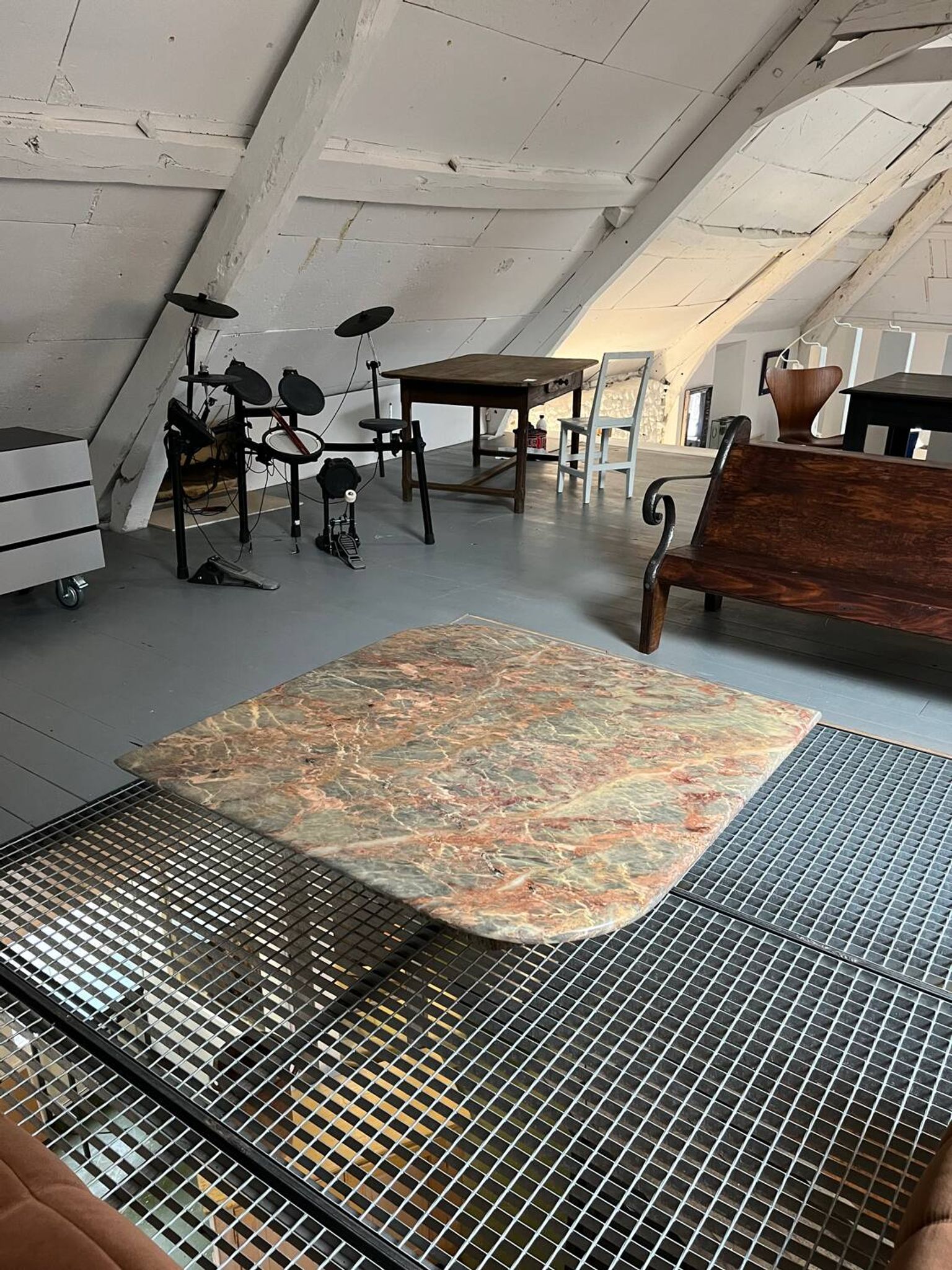 Table basse en marbre