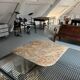 Marble coffee table