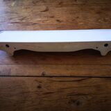 White porcelain wall shelf