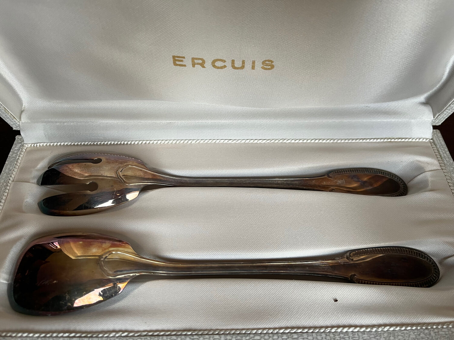 Ercuis Godrons service cutlery