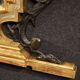 19th century lacquered and gilded Italian mirror