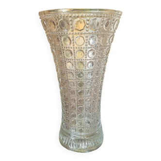 Large vintage glass vase