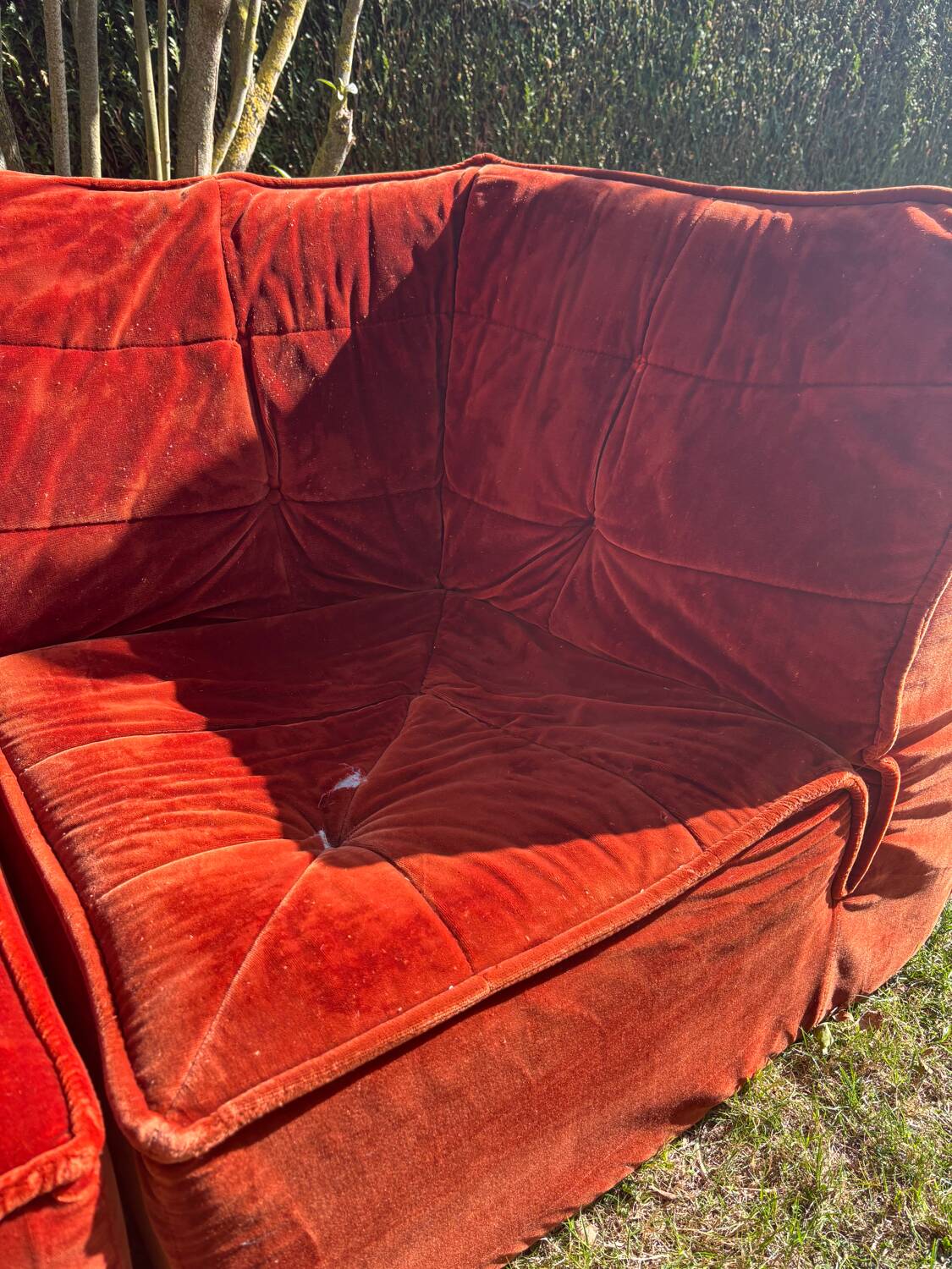 Modular vintage sofa