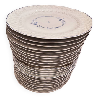 Service de table porcelaine Bernardaud Hortense