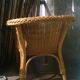 Fauteuil en rotin et osier tressé pour enfant