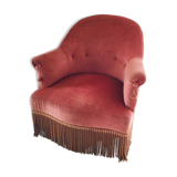 Pink armchair