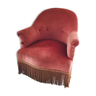 Pink armchair